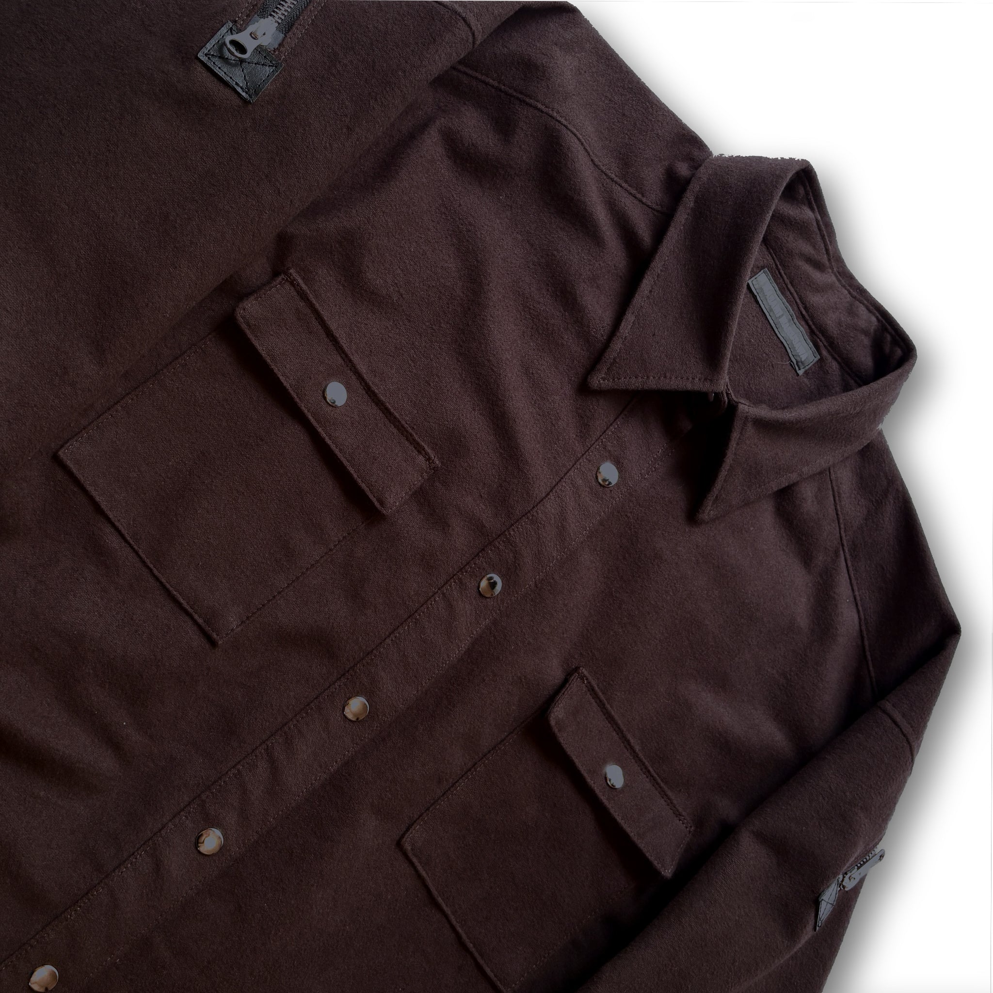 Zip Flannel Shirt | MASAMI MARUSAWA