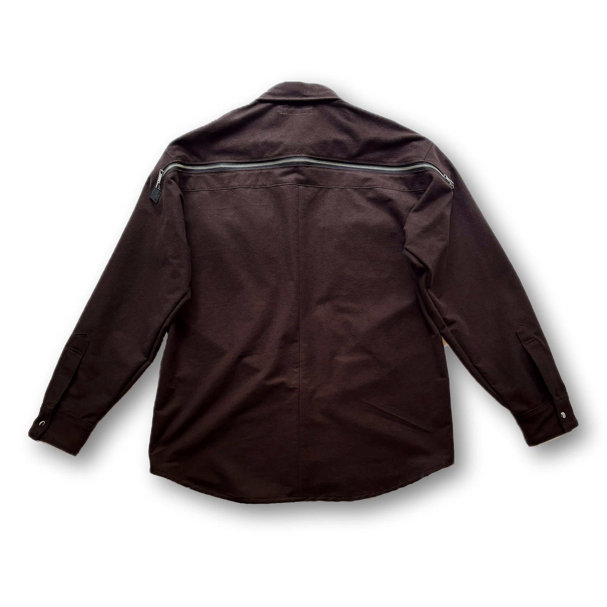 Zip Flannel Shirt | MASAMI MARUSAWA