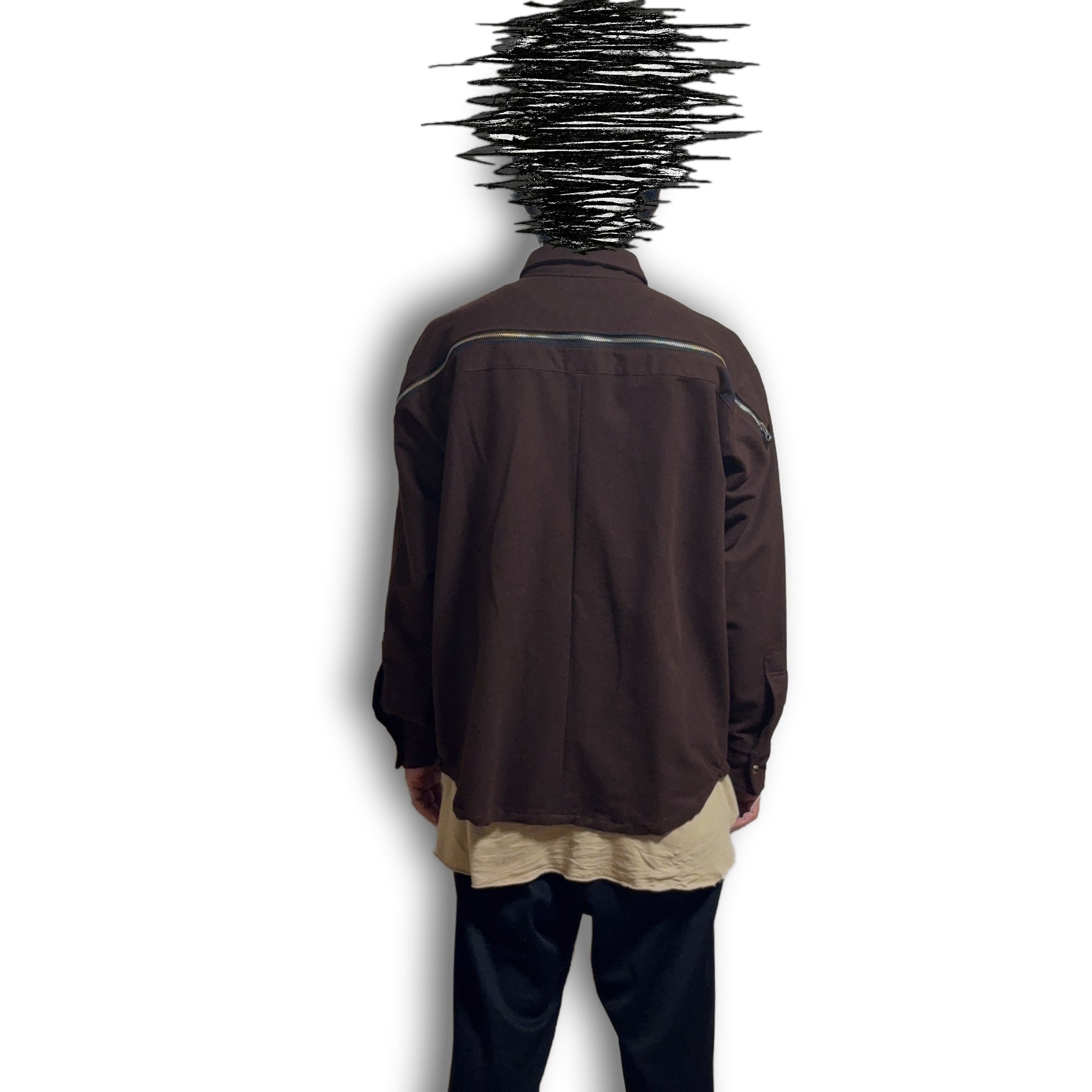Zip Flannel Shirt | MASAMI MARUSAWA