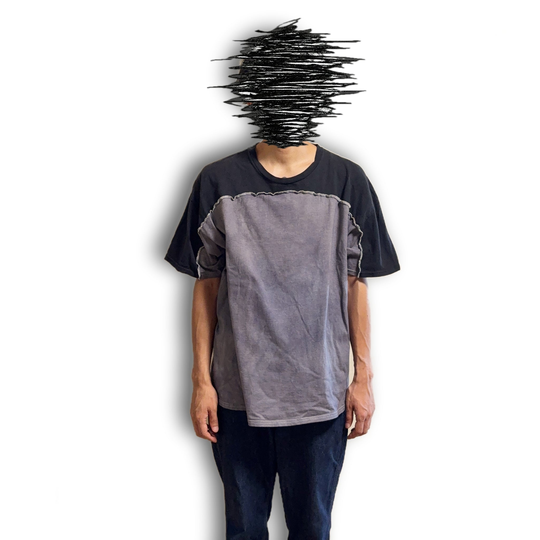 Remade Panel T-Shirt | Under The Brain