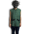 Remade Shirt Vest | Under The Brain