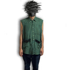 Remade Shirt Vest | Under The Brain